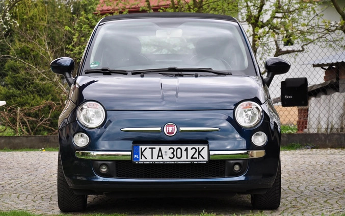 Fiat 500 cena 27500 przebieg: 90000, rok produkcji 2012 z Tarnów małe 781